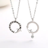 S925 Sterling Silver Fish Pendant Necklace For Women And Men Silver Necklace Jewelry Obsesie