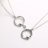 S925 Sterling Silver Fish Pendant Necklace For Women And Men Silver Necklace Jewelry Obsesie