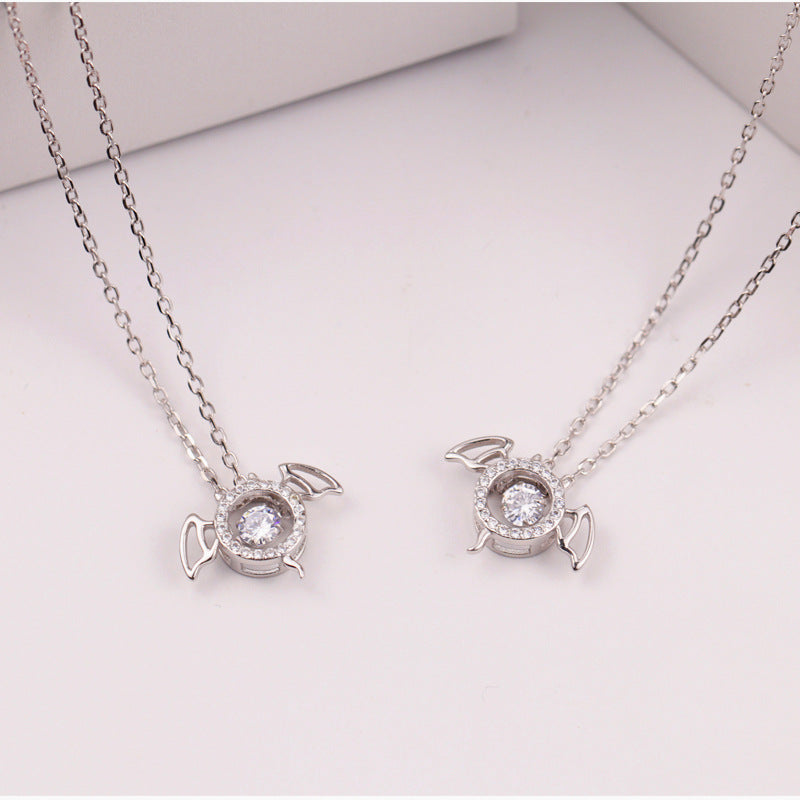 S925 sterling silver Little Devil Necklace Obsesie
