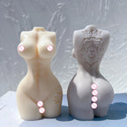 Front and back Face Emblem C torso castings with stylized rear relief