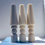 Cylinder Base B baluster candle examples