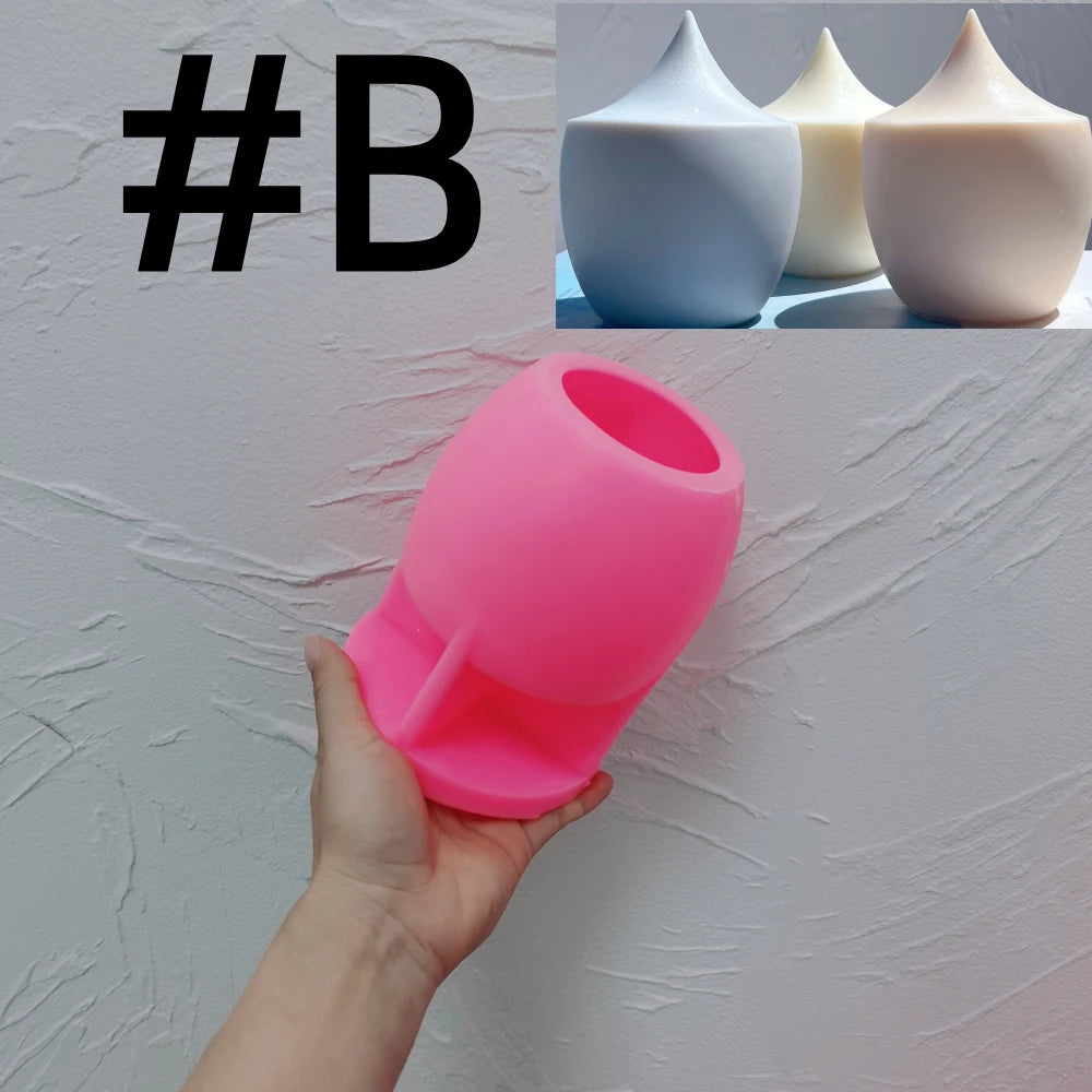 Pink Tall Body B mold with matching tall rounded castings