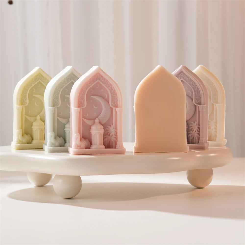 Front and flat-backed rear arch casting views