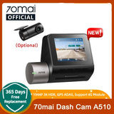 70mai Dash Cam A510 1944P HDR with 4G & GPS