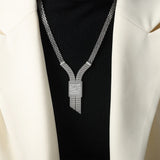 Aesthetic Chain Necklace Female Stainless Steel