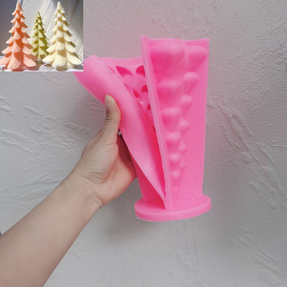 Shorter pink mold for Broad Tiered Tree