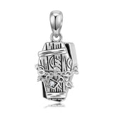 Sealed Coffin Necklace S925 Sterling Silver Obsesie