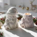 Closed Santa beside an open-top jar example