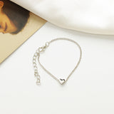 Simple Love Necklace Personality Girl Peach Heart Obsesie