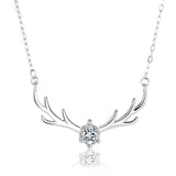 Sterling Silver One Deer Necklace With You Mori Series Obsesie