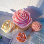 Rose bloom and rose ball castings in several sizes and colors