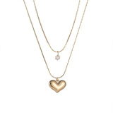 Women's Love Heart Pendant Luxury Necklace Obsesie