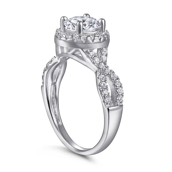 925 Sterling Silver Moissanite Ring: A Timeless Symbol of Love