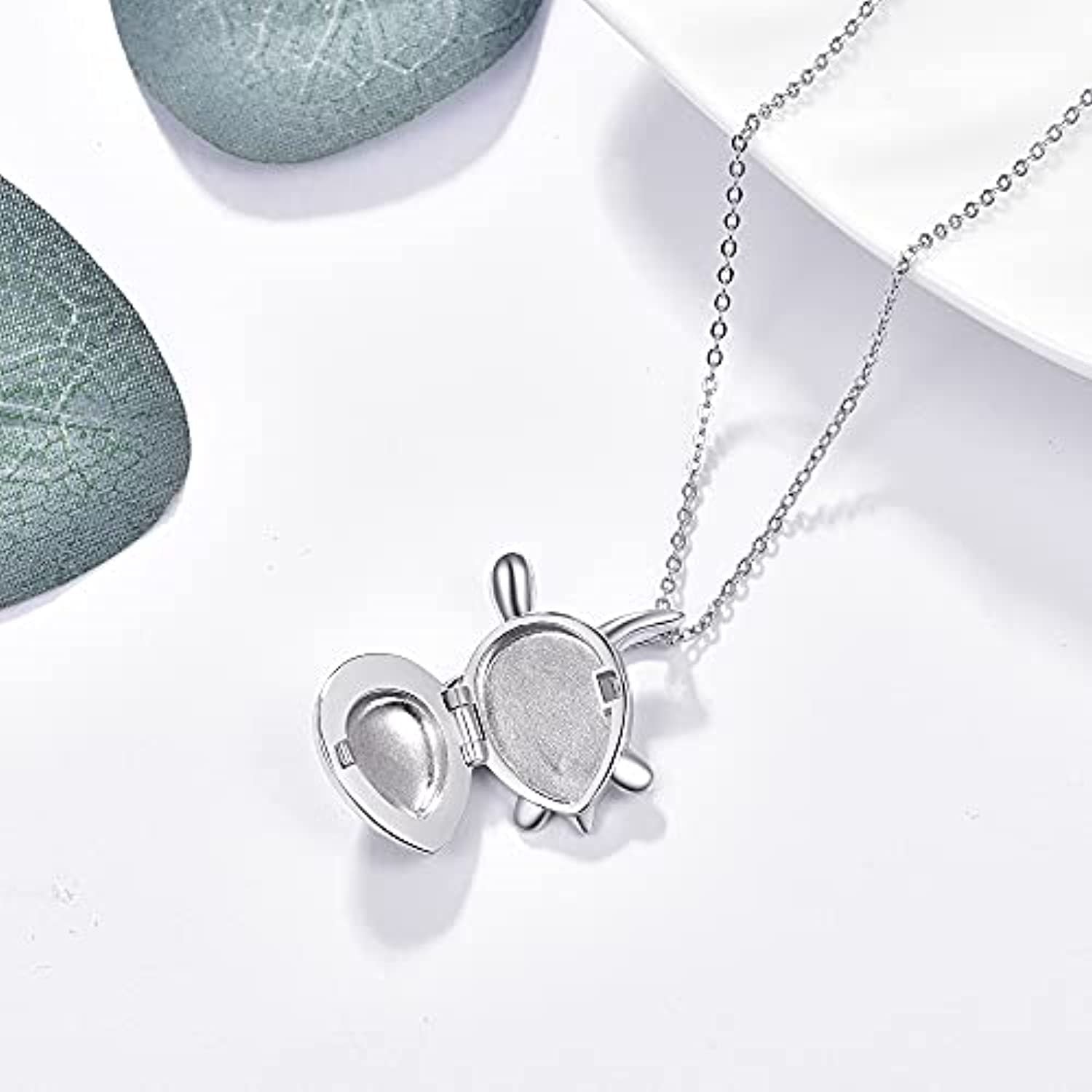 Sea Turtle Photo Locket  Necklace