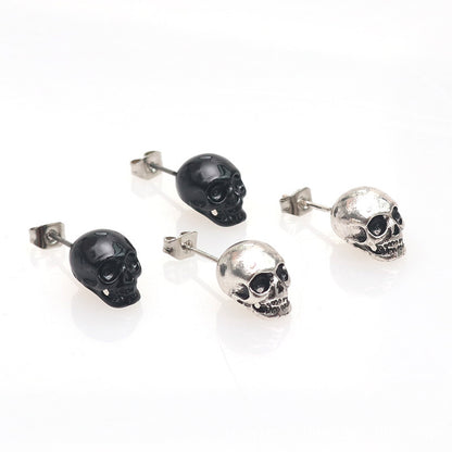 Unleash Your Style with Personality Retro Skull Eardrops Earrings - Limited Edition Halloween Jewelry