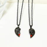 Elevate Your Style with the Punk Retro Skull Pendant - Halloween Couple Necklace