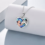 Girl with Horse Photo Locket Necklace