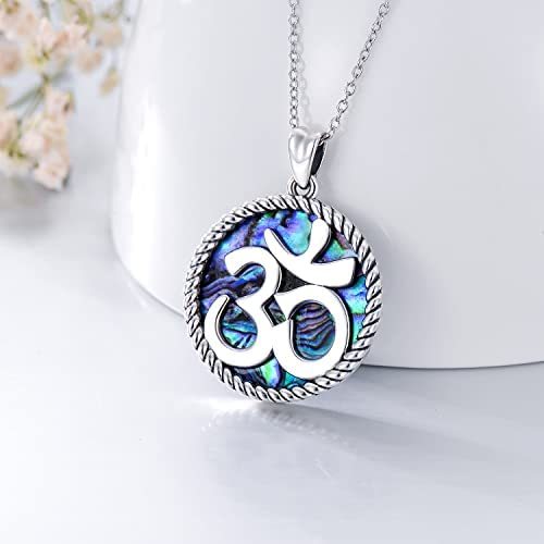 Yoga Aum Om Pendant Necklace