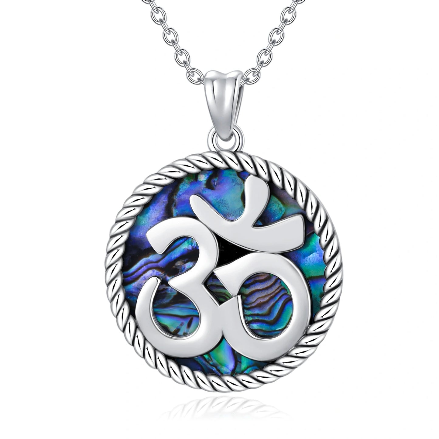 Yoga Aum Om Pendant Necklace