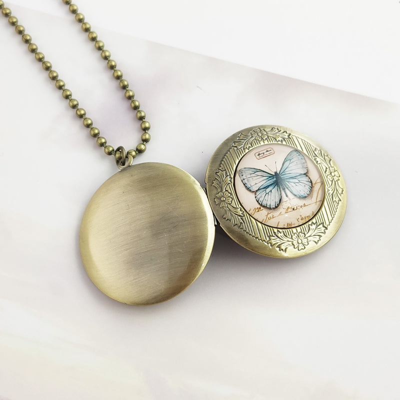 Elegance Takes Flight with Our Fashion Vintage Butterfly Tower Necklace