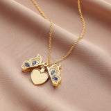 Capture Memories with Butterfly Locket Photo Necklaces | Gift Ideas