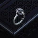 s925 silver warp cone ring couple ring Obsesie